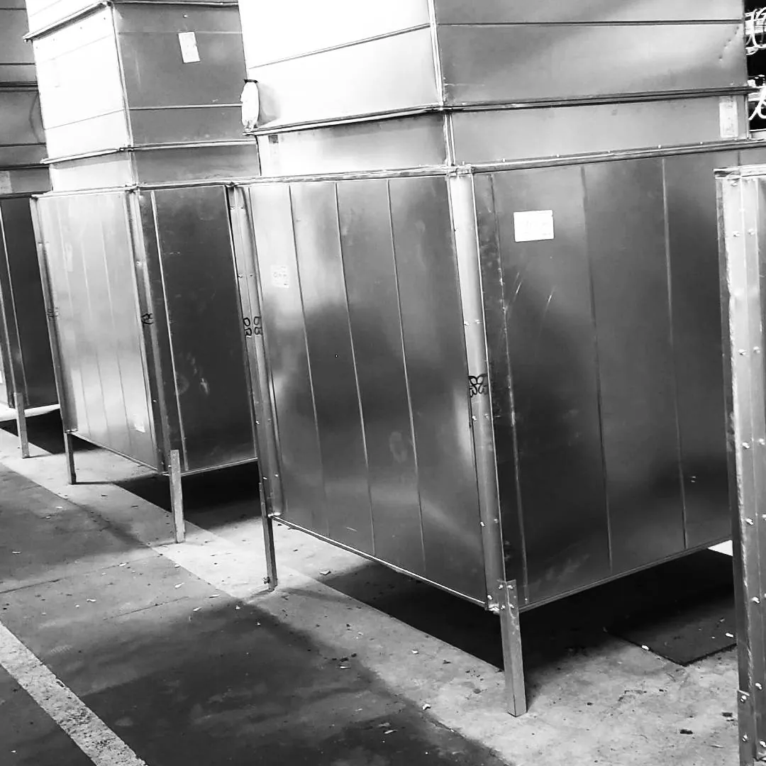 Sheet-metal intake air handlers