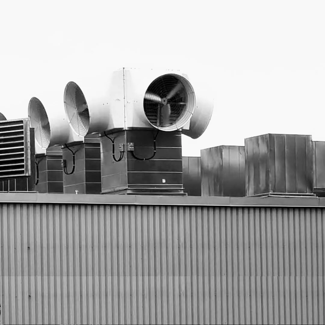 Rooftop exhaust fans