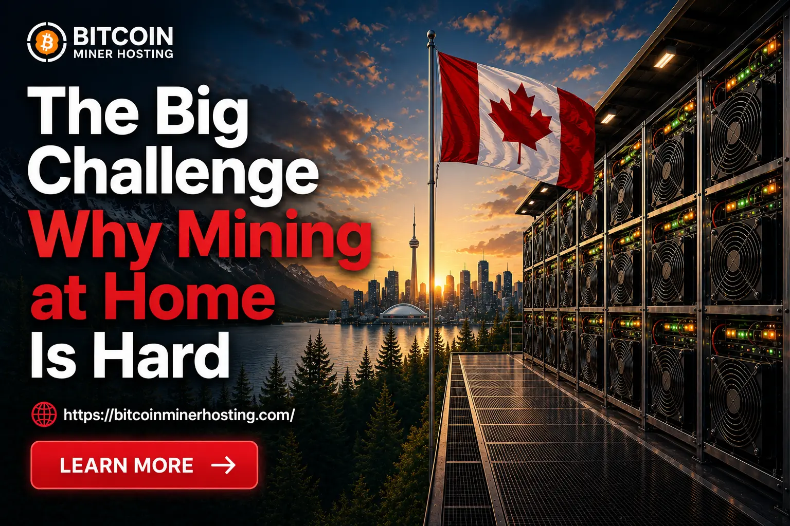 High-performance Crypto Mining Canada data center 